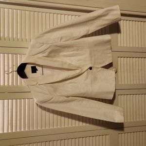 Size 14 white blazer